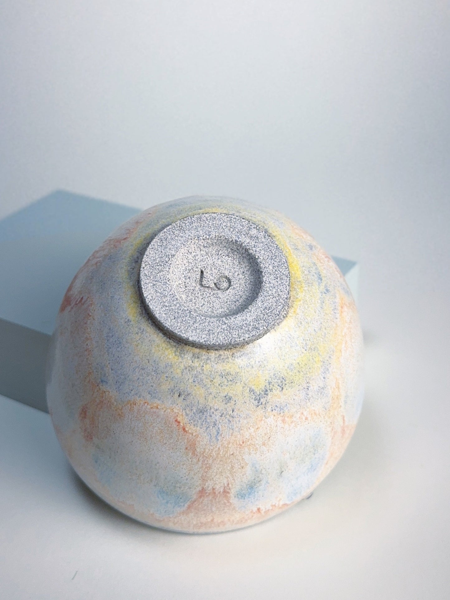 Handmade Matcha Bowl – Clay & Sky Glaze | Ceramic Tea Ritual Bowl