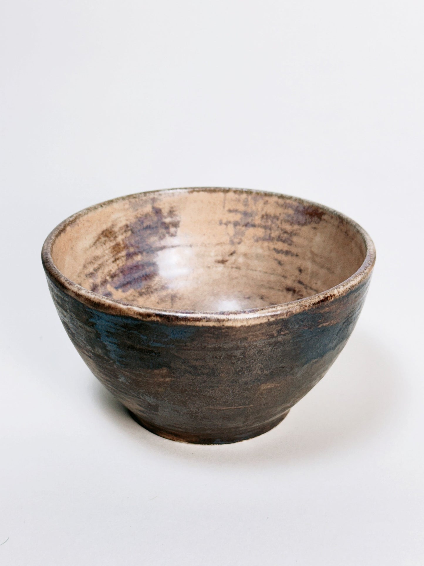 Handmade Rustic Earth Ceramic Bowl – Everyday Bowl for Matcha & Tea Rituals